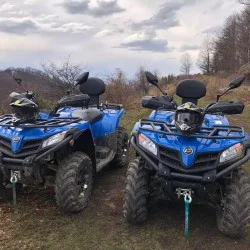 Разходка с минимодел на АТВ край Пловдив – за две деца от 4 до 9 години.