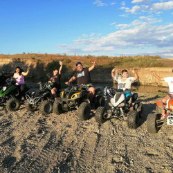 Ride with a mini-model ATV near Plovdiv - children love adventures too