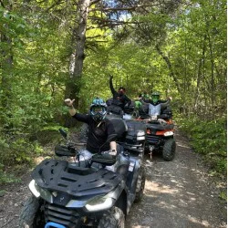 Приключенски офроуд тур с АТВ за един човек в с. Герман - лесен маршрут