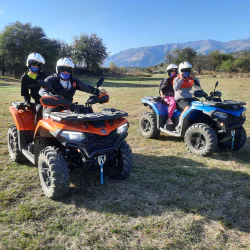 Екстремно офроуд приключение за двама с мощно АТВ край Калофер