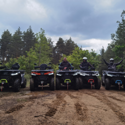 In the forests of Zlatograd: 2-hour off-road ATV ride for two on one ATV