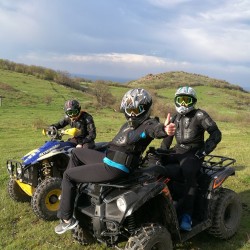 ATV ride in the Haskovo area for two people - adventure and fun