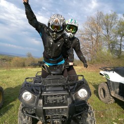 ATV ride in the Haskovo area - adventure and fun - two on one ATV