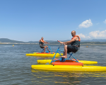 Cool off on hot days with a paddle boat ride on Iskar Dam from Makaroon