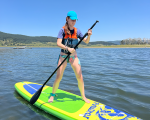 Fun in the water with 1 hour of paddle boarding at Batak Dam from Makaroon