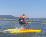 Cool off on hot days with a paddle boat ride on Iskar Dam from Makaroon