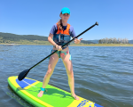 Fun in the water with 1 hour of paddle boarding at Batak Dam from Makaroon