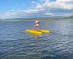Cool off on hot days with a paddle boat ride on Iskar Dam from Makaroon