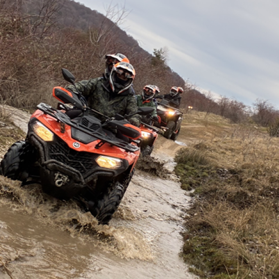 Подари едно пътешествие изпълнено с емоции с „Офроуд приключение с АТВ в Средна гора‘‘ от Makaroon