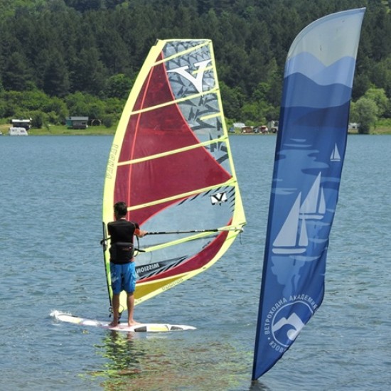 Windsurfing for beginners on Iskar Dam - ignite the spark of water sports from Makaroon