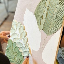 Shapes and Colors with a Relief Painting Workshop in Varna
