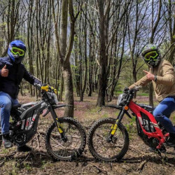 Офроуд приключение с електрически кросов мотор край с. Неофит Рилски, Варна