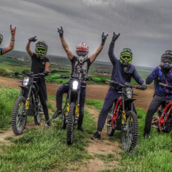 Офроуд приключение с електрически кросов мотор край с. Неофит Рилски, Варна