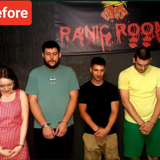 PANIC ROOM – ескейп стая на ужасите за трима във Варна от Макароон