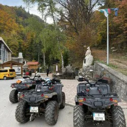 Почивка и адреналин с 2 часа АТВ разходка за един човек + СПА релакс в хотелски комплекс „Езерото“, гр. Костенец