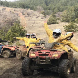 Офроуд приключение в планината с АТВ за трима близо до София