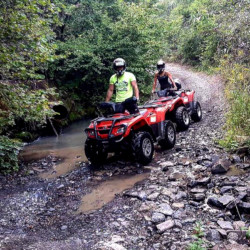 Офроуд приключение в планината с АТВ близо до София за двама на едно АТВ Офроуд приключение в планината с АТВ близо до София за двама на едно АТВ