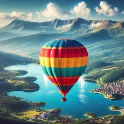 Панорамно издигане с балон край Сапарева Баня - за двама Панорамно издигане с балон край Сапарева Баня - за двама