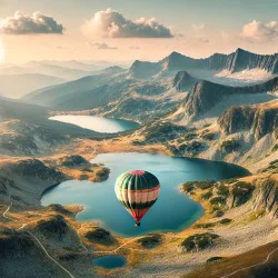 Панорамно издигане с балон край Сапарева Баня - за двама Панорамно издигане с балон край Сапарева Баня - за двама