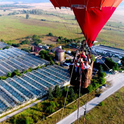 Скок с бънджи от балон и видеозаснемане 