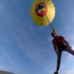 Уникално преживяване скок с бънджи от балон + видеозаснемане край Мелник 