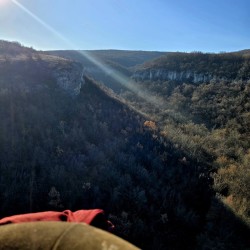 Free balloon flight over the Krushuna Waterfalls