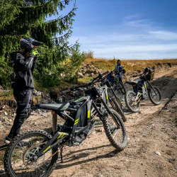 Разходка с електрически кросов мотор край Триград - маршрут до Каменарски чал