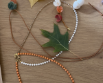Create your own unique piece of jewelry from natural stones and silk during this creative workshop from Makaroon