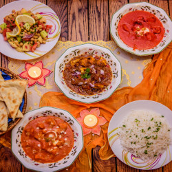 Гореща и екзотична Индия: петстепенно меню за четирима Гореща и екзотична Индия: петстепенно меню за четирима