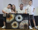 Частица от душата в картина с Ирисова фотография в Плевен от Makaroon