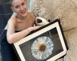 Частица от душата в картина с Ирисова фотография в Плевен от Makaroon