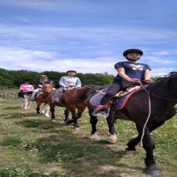 A romantic horse ride for three and lunch in the wild nature of Borovets