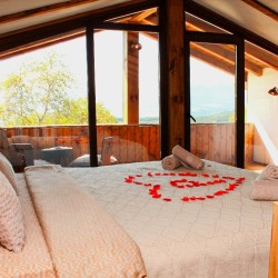 A romantic escape from the city in "Villa Panorama" in the village of Leshten