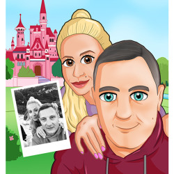 Анимирана приказна картина на две лица Анимирана приказна картина на две лица