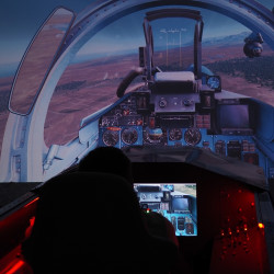 Авиосимулатор  60 минути - забавление от ново измерение Авиосимулатор  60 минути - забавление от ново измерение