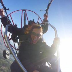 Два полета с тандемен моторен парапланер + заснемане с HD