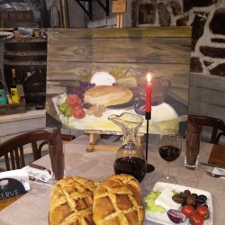 Романтична атмосфера с Дегустация на вино + рисуване за двама в Пловдив Романтична атмосфера с Дегустация на вино + рисуване за двама в Пловдив