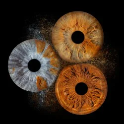 Превърнете вашите очи в уникална картина с ирисова фотография в Пловдив  - заснемане на три ириса