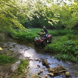 ATV near Varna - adventure and panoramic views - two on one ATV