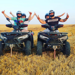 ATV near Varna - adventure and panoramic views - two on one ATV