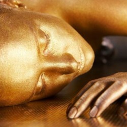 VIP package for two with spa, gold facial and body therapy, pearl bath, sapphire powder massage and a bottle of wine