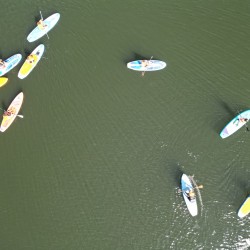 Водно приключение SUP  на локация по избор за четирима Водно приключение SUP  на локация по избор за четирима