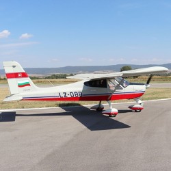 Motivational flight with a two-seater plane around Iskar Dam