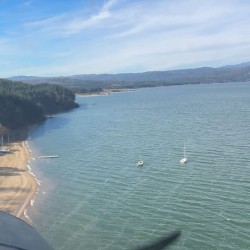 Motivational flight with a two-seater plane around Iskar Dam