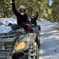 2-hour ATV ride to the Red Rock in the mountains near Smolyan
