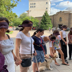  New Temptations: A tour around downtown Sofia with blindfolded eyes