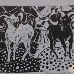 Работилница по линогравюра за един човек - изработка на картина по предварително избран шаблон Работилница по линогравюра за един човек - изработка на картина по предварително избран шаблон