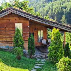 Overnight stay for two in a wooden eco-house in Leshten