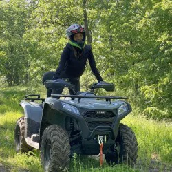 OFFROAD приключенци с АТВ тур край село Приселци, край Варна - двама на едно АТВ