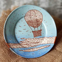 Вино и сграфито за двама – рисуване върху керамичен съд